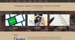 Desktop Screenshot of orcatek-photography-workshops.com