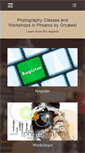 Mobile Screenshot of orcatek-photography-workshops.com